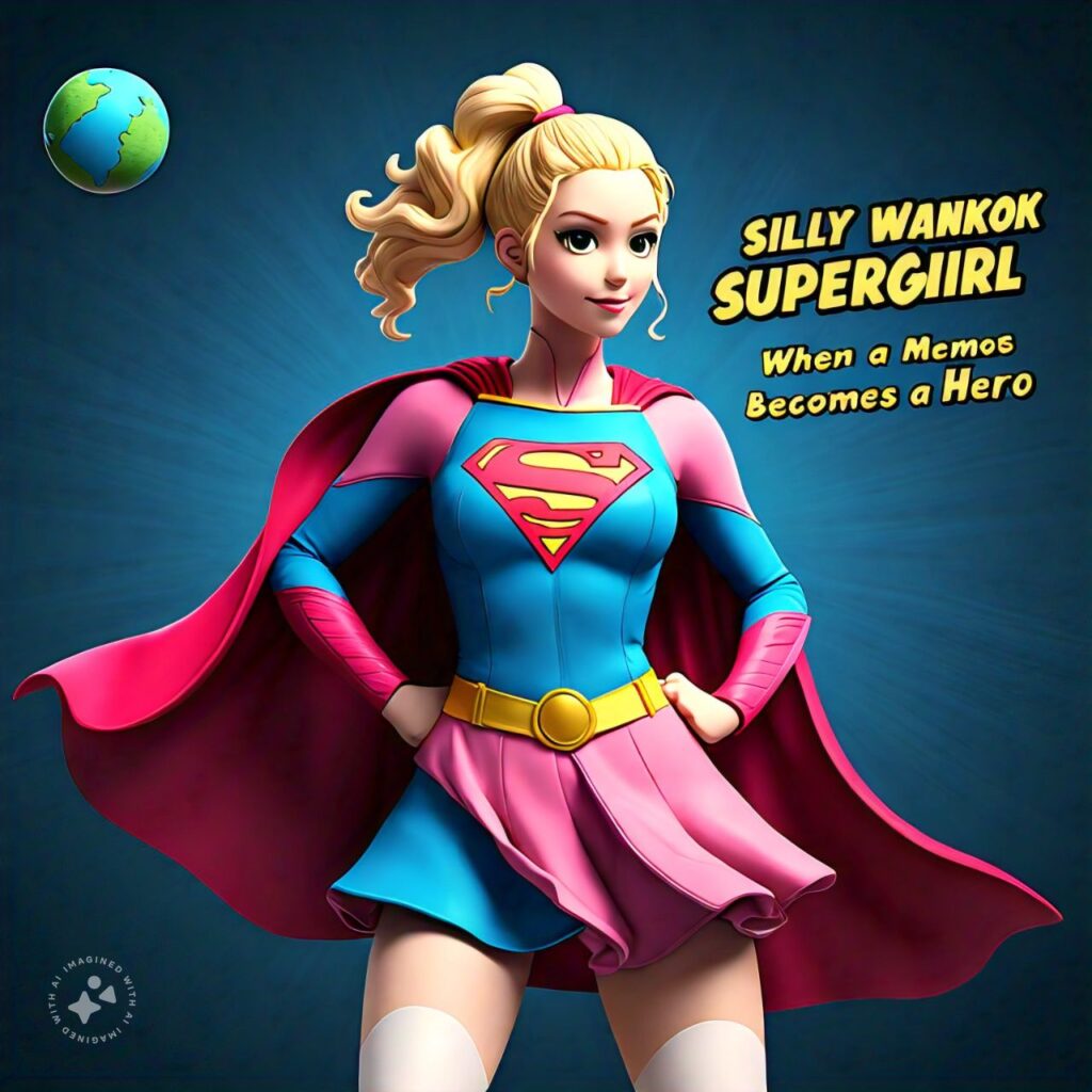 Silly Wankok Supergirl: When a Meme Becomes a Hero