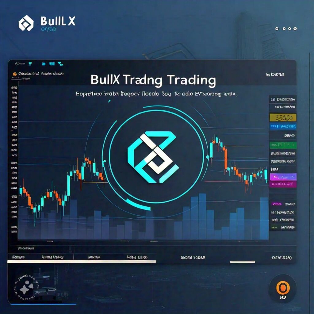 BullX Crypto trading interface showing real-time data on a multi-chain platform