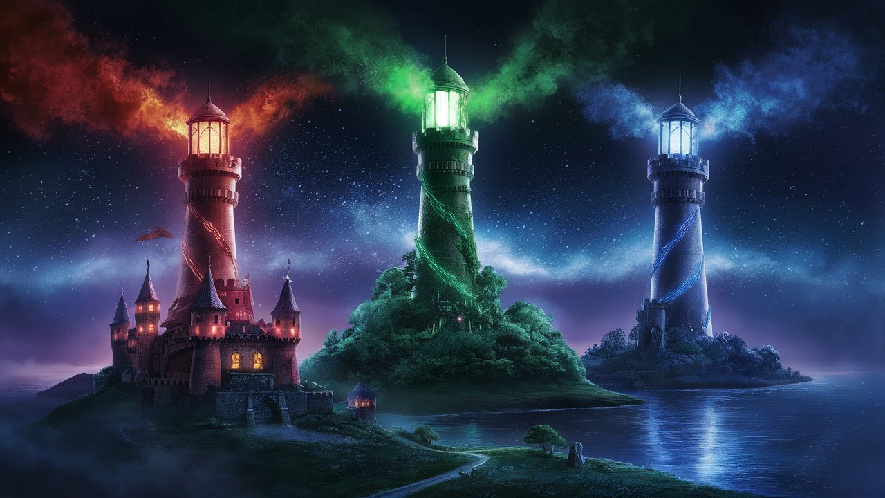 RedGreenandBlueBeacons