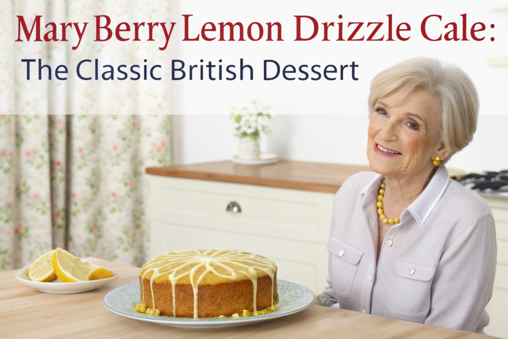 Mary Berry Lemon Drizzle Cake: The Classic British Dessert