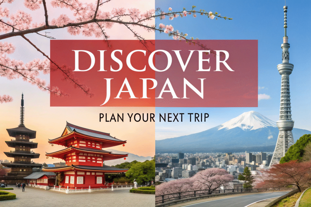 Discover Japan: Plan Your Next Trip Japan is a land where ancient traditions blend effortlessly with futuristic innovation.