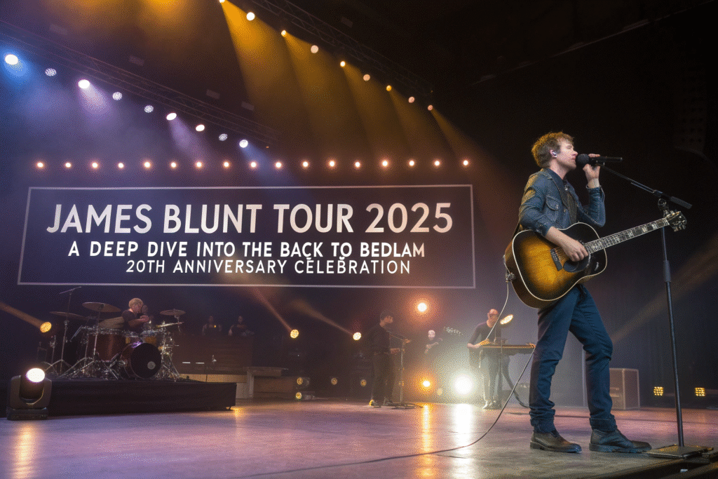 James Blunt Tour 2025 – A Deep Dive into the Back to Bedlam 20th Anniversary Celebration