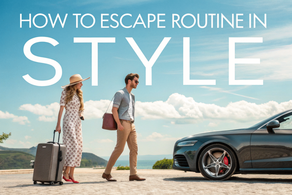 Spontaneous getaways: How to escape routine in style Escape routine in style with spontaneous getaways. Discover travel tips, stylish packing ideas, and destinations for your next quick adventure.