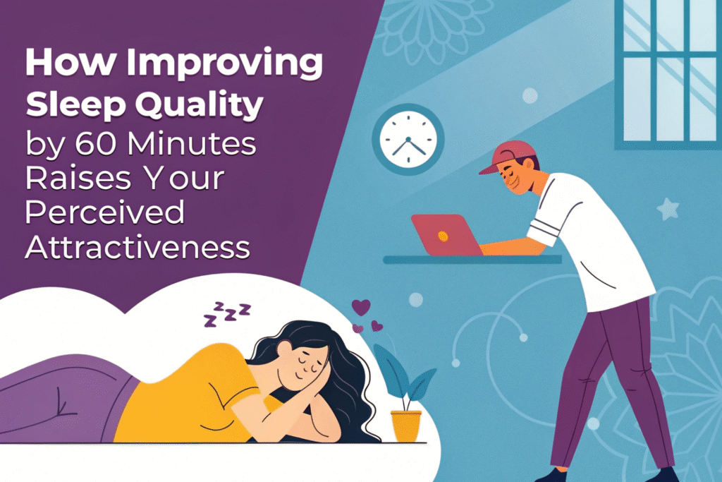 How Improving Sleep Quality by 60 Minutes Raises Your Perceived Attractiveness