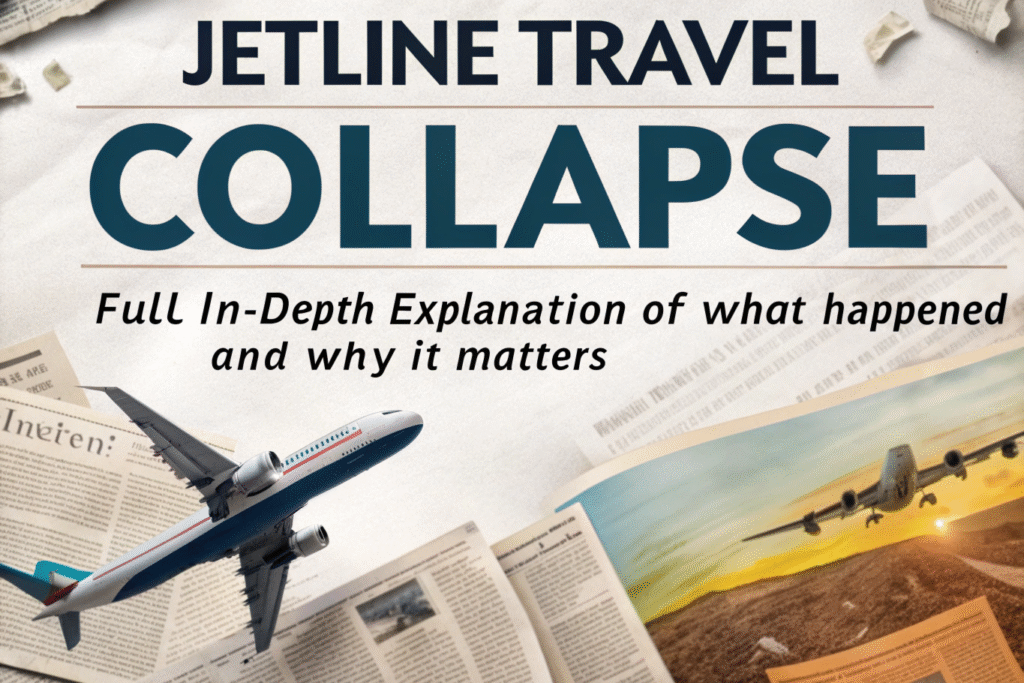 Jetline Travel Collapse: Full In-Depth Explanation of What Happened and Why It Matters Jetline Travel Collapse: Full In-Depth Explanation of What Happened and Why It Matters