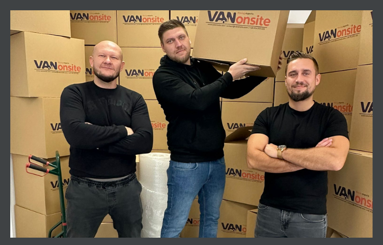 removals to Spain: A Calm, Secure International Move With VANonsite VANonste crew ready to make your international relocation
