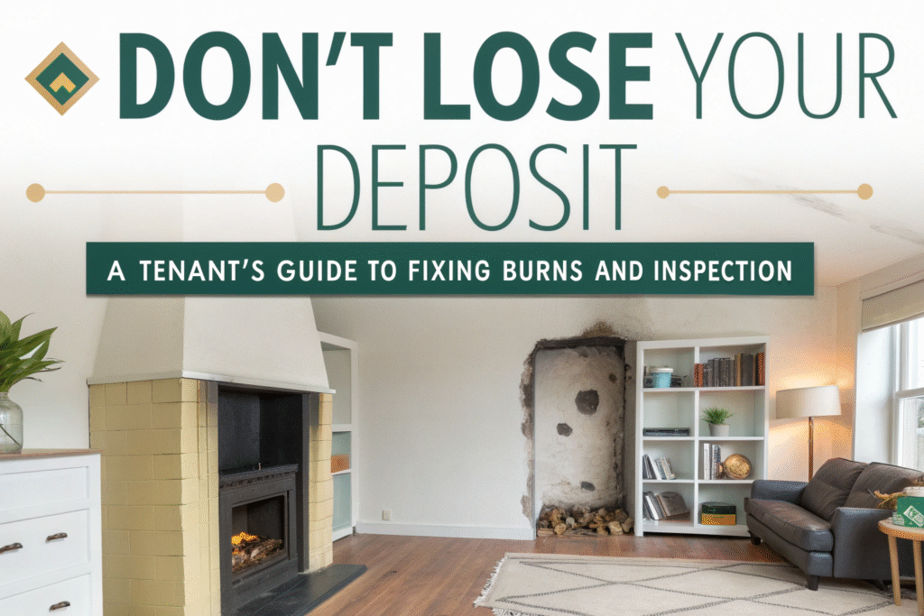 Don't Lose Your Deposit: A Tenant's Guide to Fixing Burns and Chips Before Inspection