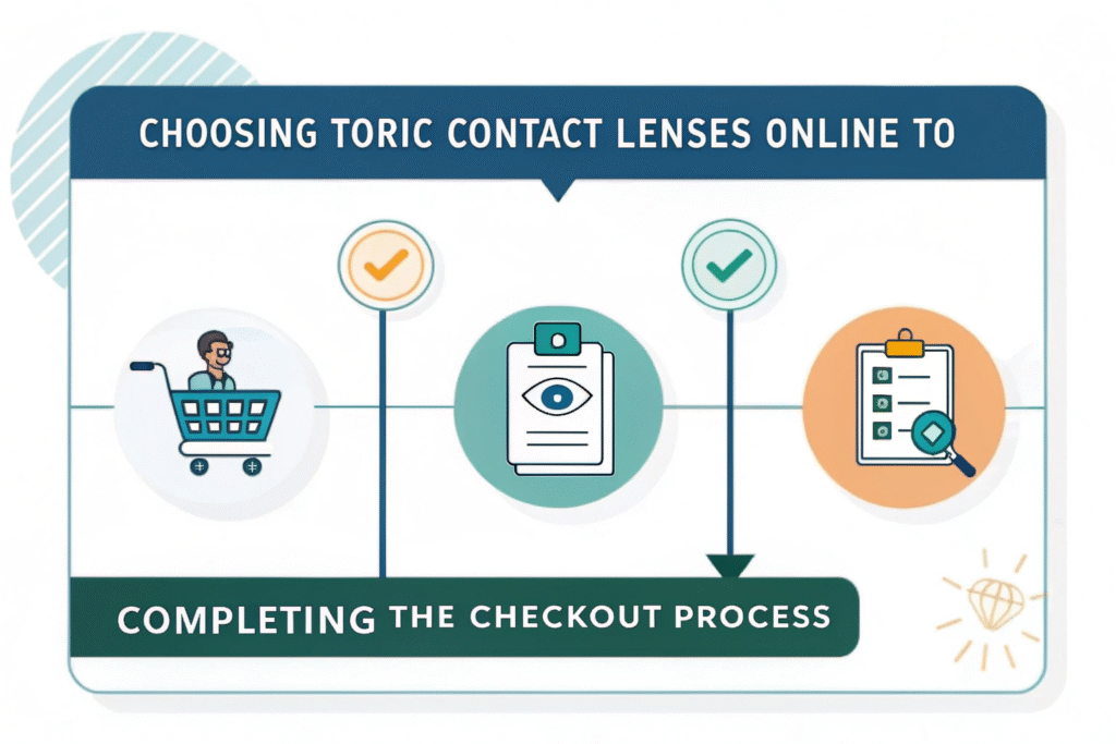 From Prescription to Checkout: How to Choose Toric Contact Lenses When Shopping Online